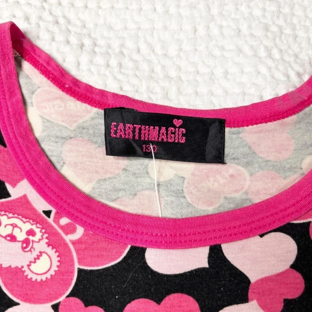 Earth Magic j-fashion heart AOP baby tee